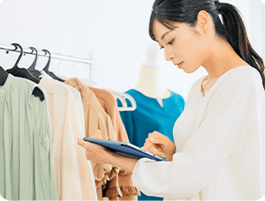 タブレットで在庫確認